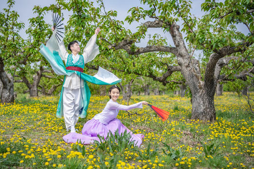 5月9日延边苹果梨花海，长白山天池瀑布峡谷、鸭绿江中朝边境8天摄影团 商品图1