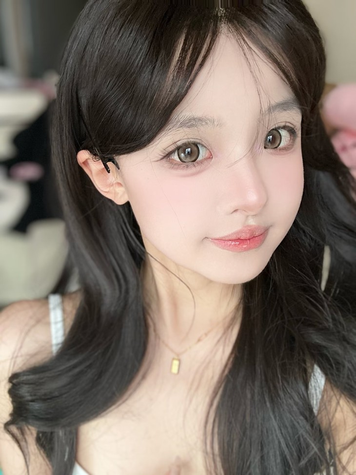 MORIIU美瞳 年抛隐形眼镜 金棕栗栗 14.5mm 1副/2片 左右度数可不同-VVCON美瞳网9