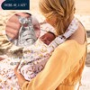 【亏本清仓 不支持退换 介意慎拍】Bébé au Lait 纯棉/有机棉/纱棉哺乳巾（买哺乳巾可+10元换购哺乳围巾1条，花色随机，围巾单拍不发） 商品缩略图4