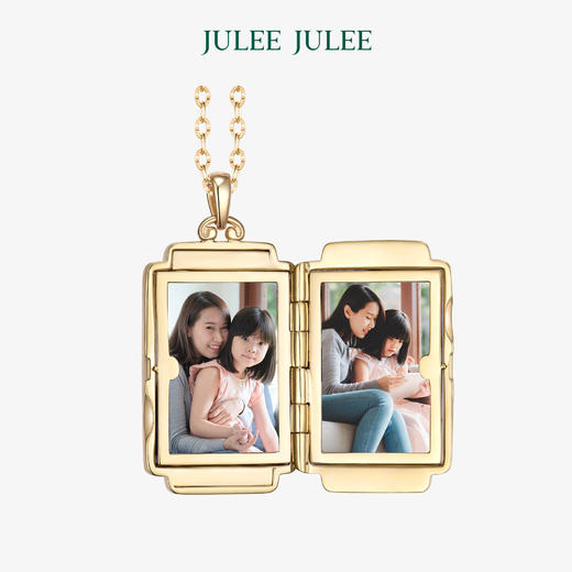 【禄】JULEEJULEE茱俪东方系列福禄寿禧母贝款相片盒吊坠 商品图3
