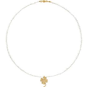 北京仓｜Parel Parel-Rosé 朴彩英同款-Klover-幸运四叶草 珍珠 项链［波兰设计师］