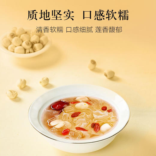 【正宗同仁堂品牌】北京同仁堂  莲子220g 干货去芯 洁白圆润 口感清甜SY 商品图5