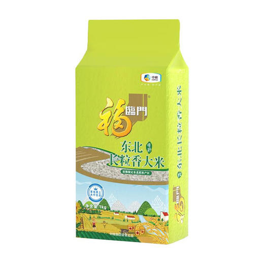 中粮福临门唯粹东北长粒香米1kg/袋【CZ】 商品图1