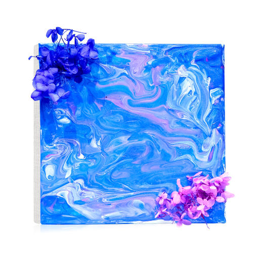 袋鼠团团慈善创卖-流体画《星河灿烂》 商品图0