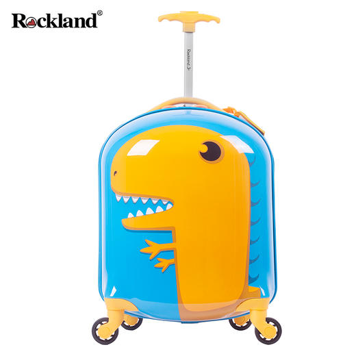 美国Rockland洛克兰 童趣萌箱系列儿童拉杆箱小学生卡通行李箱可爱迷你登机箱万向轮旅行箱 B02 恐龙 商品图1