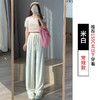 时尚韩系设计，春夏新款奶昔韩系阔腿裤女，高腰宽松设计，修饰身材，展现完美曲线。轻松搭配，适合各种场合和体型。不仅百搭，更是舒适自在的休闲裤！ 商品缩略图3