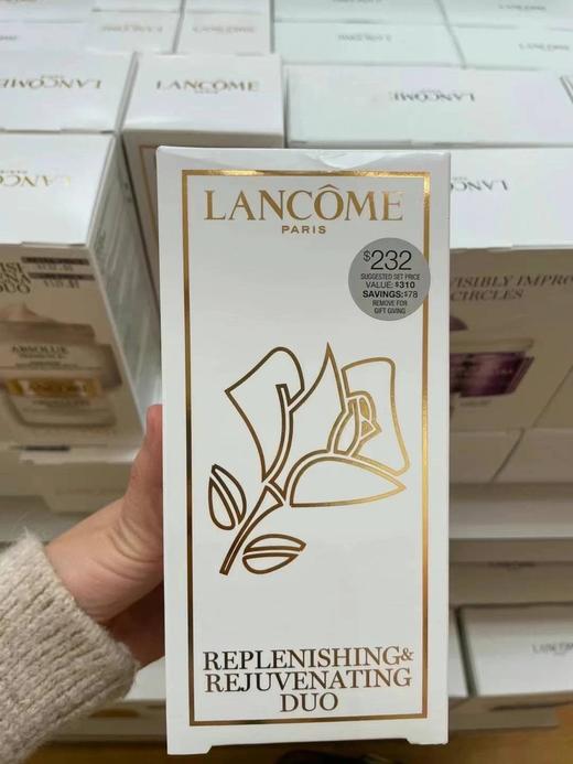 Lancome/兰蔻 菁纯卓颜面霜+眼霜两件套盒！美国代购，无中文标签，介意慎拍 H 商品图2