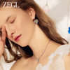 ZEGL设计师春日黎明系列爱心项链女轻奢小众高级设计感双层锁骨链 商品缩略图2