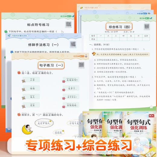 【斗半匠】句型句式强化训练 商品图4