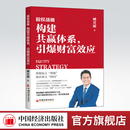 【旗舰店】股权战略：构建共赢体系 引爆财富效应 一本书看透股权战略，26年股权实战经验总结 臧其超 著 结构股权战略布局 商品图0