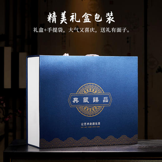 年年有余铜金鱼书柜展示柜电视柜艺术工艺品装饰摆件纯铜招财双鱼戏水摆件 220*80*310客厅书房办公室玄关新中式摆件新婚贺礼乔迁贺礼 商品图3