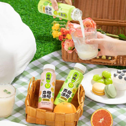 【应季好物】带橄青提油柑NFC果汁饮料248ml*6瓶 血橙油柑/青提油柑 商品图2