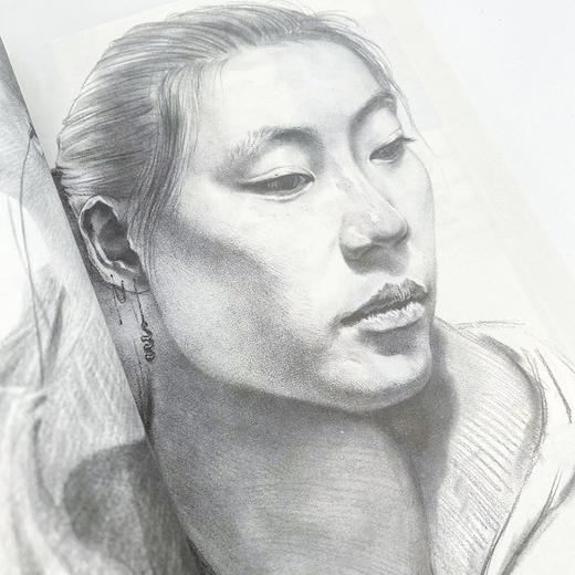 素描技法专项入门教程 素描头像 素描基础教程书素描速写静物头像人物写生铅笔绘画手绘自学线性明暗素描头像临摹 商品图4