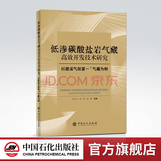 【旗舰店】低渗碳酸盐岩气藏高效开发技术研究：以磨溪气田雷一1气藏为例 油气田勘探开发，碳酸盐油气藏，油田开发 商品图0