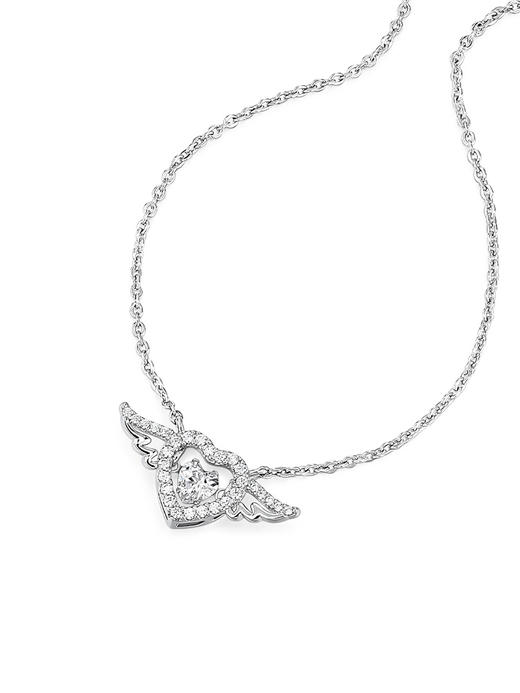 卡蒂罗丘比特之心项链女925银时尚轻奢小众设计感锁骨链生日礼物 商品图1