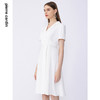 皮尔卡丹女装夏季新款通勤淑女西装压褶连衣裙C32DS014
 商品缩略图2