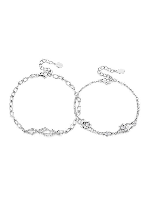 卡蒂罗玫瑰物语情侣手链女925银轻奢小众设计2023年新款生日礼物 商品图1