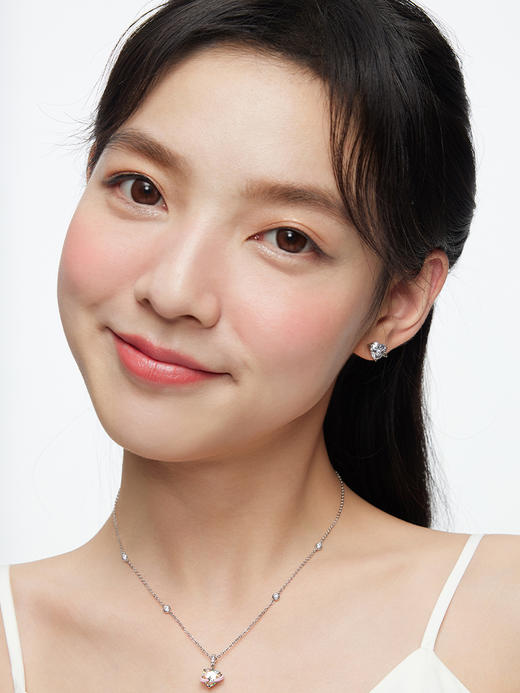 卡蒂罗爱心星球耳钉925银耳饰轻奢小众设计感2023年新款闺蜜耳饰 商品图3