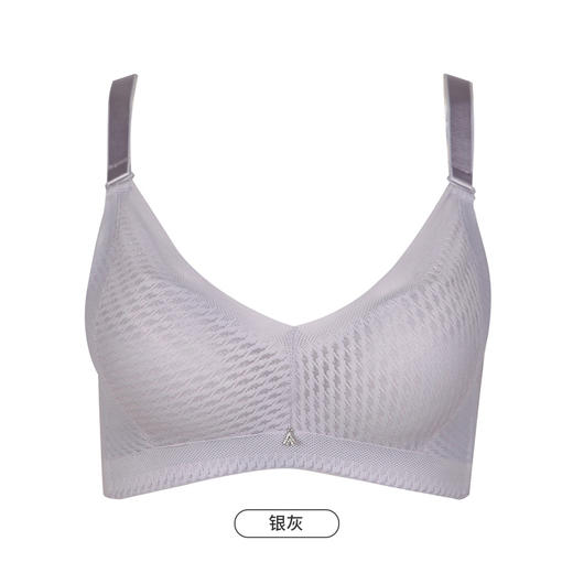 都市丽人舒软挺塑锁边调整型文胸中厚款3/4杯塑身文胸无钢圈内衣四排扣LJ34K2 商品图5