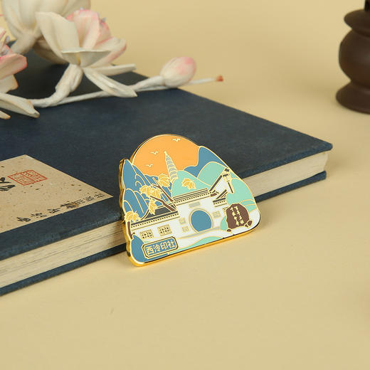 西泠印社纪念湖光山色冰箱贴 商品图3