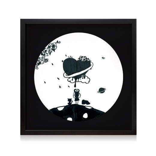 袋鼠团团慈善创卖-印制版画《星球》 商品图0