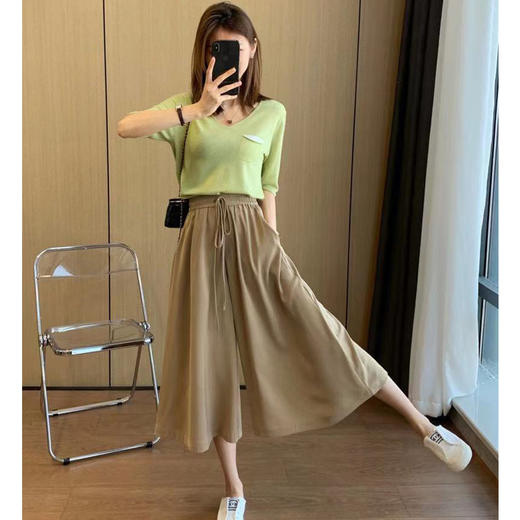 【59元立抢显瘦阔腿裤裙！】胯宽/腿粗的穿它巨巨巨显瘦！简约风格显气质，随意搭配都好看 商品图0