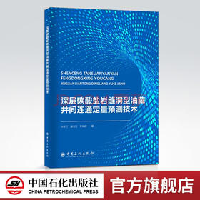 【旗舰店】层碳酸盐岩缝洞型油藏井间连通定量预测技术 地质学 油气勘探 碳酸盐 建模 数模