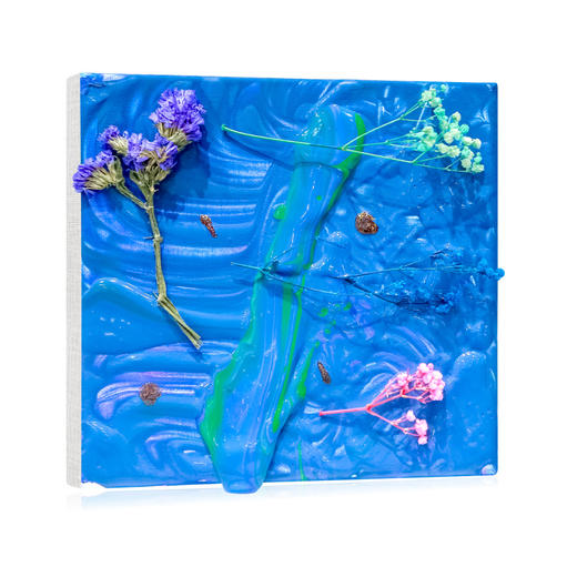 袋鼠团团慈善创卖-流体画《科技袋鼠》 商品图0