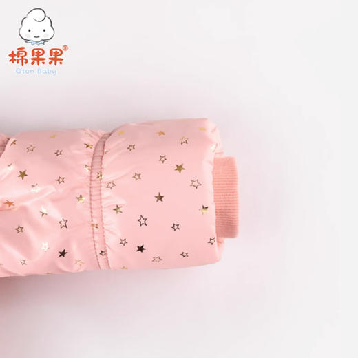 棉果果冬季女童中长款棉服M422101818678 商品图1