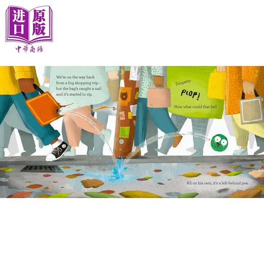 【中商原版】落后的土豆 Alex Willmore：The Runaway Pea Left Behind 英文原版 儿童绘本 亲子童书读物 故事图画书 精品绘本 商品图1