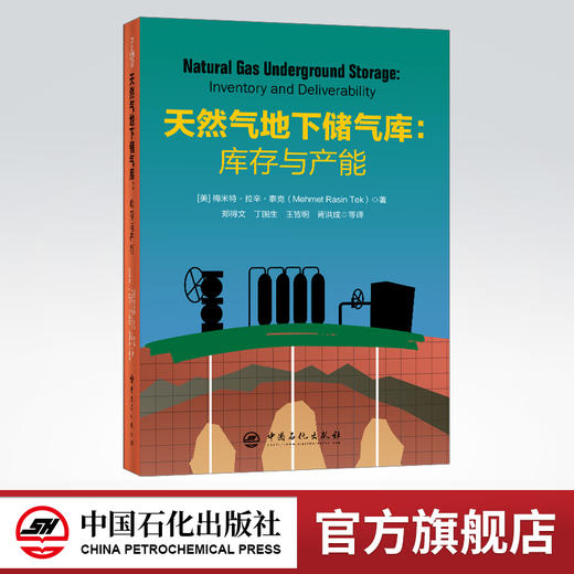 【旗舰店】天然气地下储气库：库存与产能  可用于研究生和本科生教学、研究、咨询和专家认证工作  中国石化出版社 商品图0