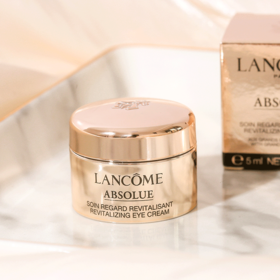 【小样】兰蔻菁纯臻颜淡纹眼霜5ml/102225 提亮眼周+抗氧化+淡化细纹