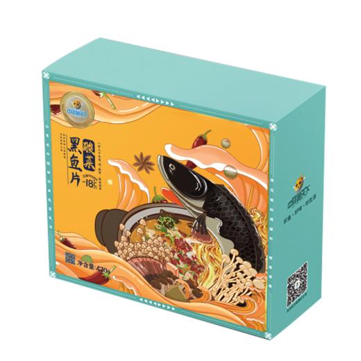 中洋鱼天下老坛酸菜鱼冰鲜黑鱼片470g 商品图5