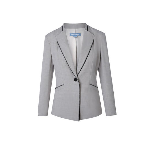 皮尔卡丹女装夏季新款通勤淑女百搭修身多色西服C32UL001
 商品图4