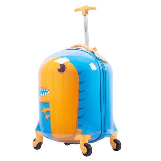 美国Rockland洛克兰 童趣萌箱系列儿童拉杆箱小学生卡通行李箱可爱迷你登机箱万向轮旅行箱 B02 恐龙 商品图5
