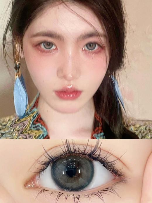 【中直径】Leenscolor-蝶豆花-14.2mm 【年抛 度数0-1000度 含有525/575】 商品图11