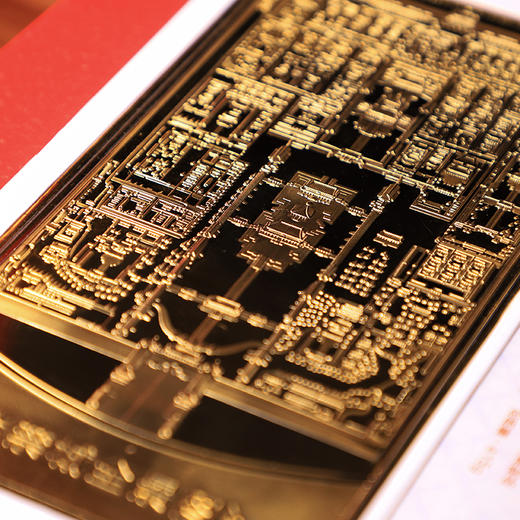 紫禁城全景浮雕金砖 商品图1