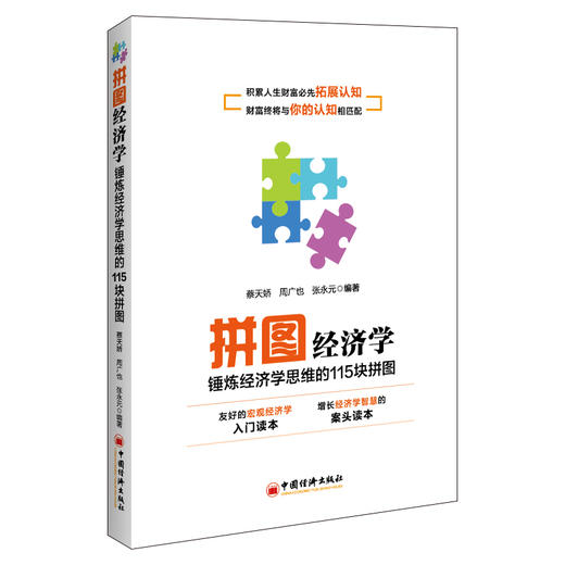 【官方旗舰店】拼图经济学 经济学思维，经济学常识，经济发展脉络，经济学基本知识 中国经济出版社9787513668262 商品图1