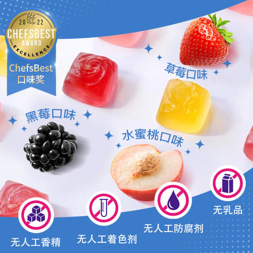 vitafusion肠道减负 纤体代餐 果蔬纤维膳食纤维营养软糖 90粒有效期2026-07-30 商品图3