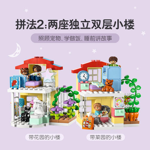 乐高积木 L10994乐高得宝大颗粒系列三合一梦幻小屋 商品图4