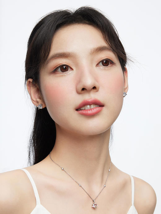 卡蒂罗爱心星球耳钉925银耳饰轻奢小众设计感2023年新款闺蜜耳饰 商品图4