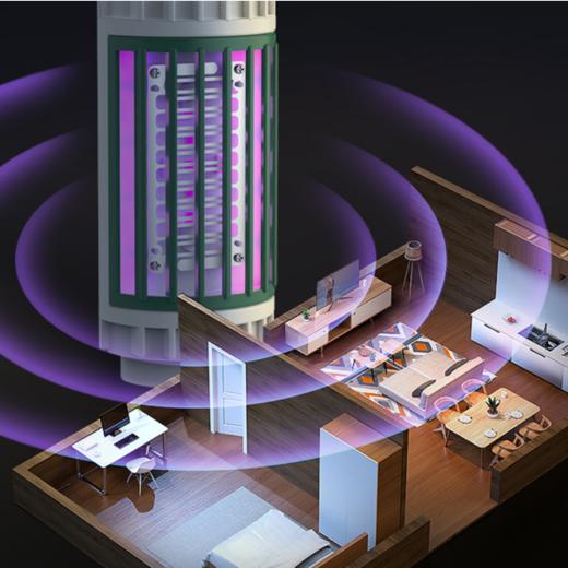 【创造一个无蚊之家❗️新一代黑科技户外电击灭蚊灯】电机紫光诱捕，不限空间低噪灭蚊，孕婴适用家用物理灭蚊，大面积覆盖灭蚊器壁挂式驱蚊灯孕妇备孕粉丝专属 商品图3