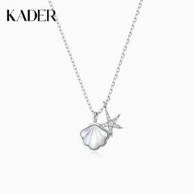 卡蒂罗仙贝项链女925银轻奢小众2023新款夏锁骨链高级感配饰礼物