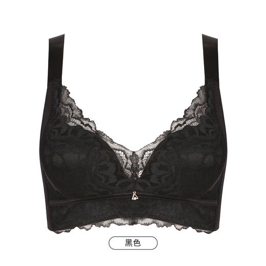 都市丽人美体纤塑AB杯适穿蕾丝调整型文胸两种厚度3/4杯塑身文胸无钢圈内衣五排扣LJ34M8 商品图6