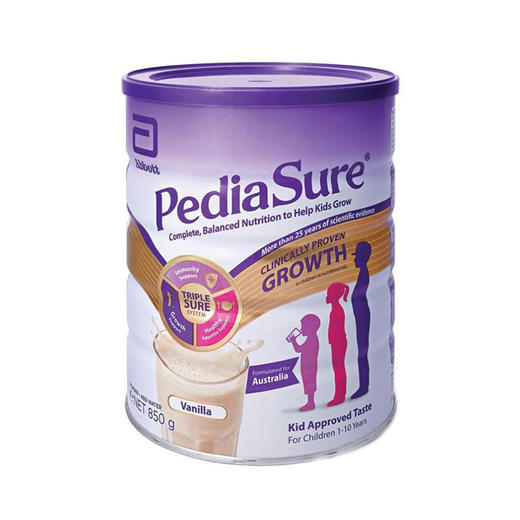 【现货现发】澳洲雅培PediaSure小安素 850g/罐 香草味道 1-10岁 商品图0