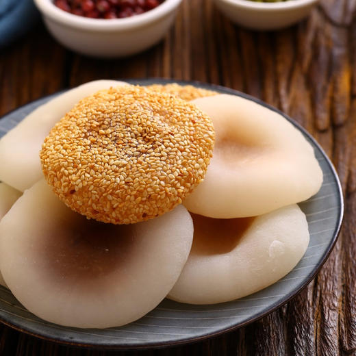 【Q弹软滑！休闲零食麻薯】口感香甜细腻，Q弹可口淡淡优雅，清香绵软不粘牙，美味营养又健康，芝麻爽干吃汤圆糯米糍粑点心食品健康 商品图1