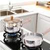 欧乐菲（OLOFE） 304不锈钢雪平锅辅食小汤奶锅复合底泡面锅煮牛奶热奶家通用18cm 商品缩略图8
