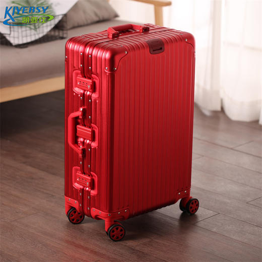 凯亚仕（KIYERSY）商务高端铝框拉杆箱24寸KYS-LK6801-2 商品图2
