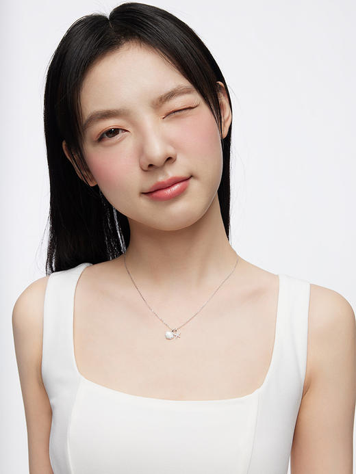 卡蒂罗仙贝项链女925银轻奢小众2023新款夏锁骨链高级感配饰礼物 商品图3