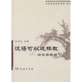 汉语可以这样教--语言要素篇